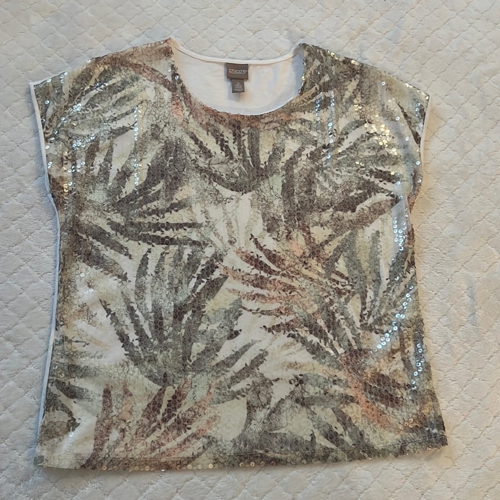 Island Sequin Chicos shirt